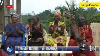 OgoouéLolo découverte dun artistecithariste de talent Célestin Nziengui alias Gambas à Iboundji [upl. by Gnurt]