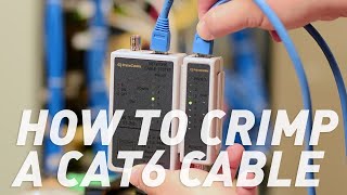 how to color code a rj45 jack with cat 6 cable using tools [upl. by Savinirs]