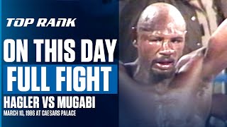 When Marvelous Marvin Hagler Tamed The Beast  MARCH 10 1986 [upl. by Daus]