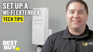 How to Set Up a WiFi Extender  Tech Tips from Best Buy [upl. by Lasky]