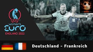 Epic Video Deutschland  Frankreich  FrauenEM 2022 [upl. by Drahnreb]