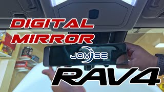 Jomise Dash Cam Mirror Install  5th Gen Toyota RAV4 [upl. by Reggie]