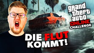 Wir MÜSSEN vor der FLUT ENTKOMMEN  GTA Online [upl. by Rennat]