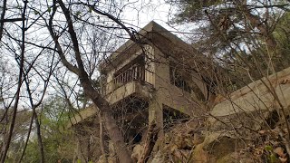 Abandoned Bathhouse  Ruins of Abandoned Pool in Woods  Double Feature [upl. by Anitroc628]