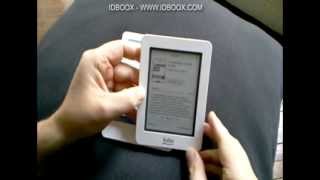 Test du reader livres numériques eink Kobo Mini by Fnac  IDBOOX [upl. by Rasec]