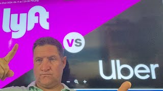 Uber Vs Lyft  Which one of the two is better for drivers in 2024  Leave feedback in comments [upl. by Burrow]