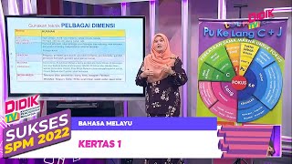 Sukses 2022  Bahasa Melayu Kertas 1 [upl. by Dutch]