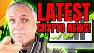 THE CRYPTO MARKET IS UP TODAY THE LATEST CRYPTO NEWS [upl. by Ardme]