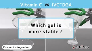 A wonderful stability  Transparent gel with vitamin C is possible for iVC DGA [upl. by Parris]