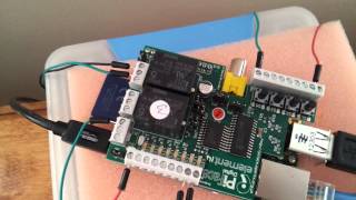 Raspberry PiFace metronome with relays [upl. by Ecirtac]