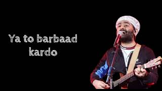 aabaad barbaad song lyrics by melody world from ludo by arijitsingh tseries [upl. by Suivatram]