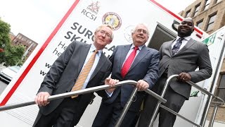 Launch of the RCSICOSECSAIrish Aid Mobile Surgical Skills Unit [upl. by Fenner]