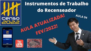 ATUALIZAÇÃO da AULA 04  Instrumentos de trabalho do Recenseador  Conhecimentos Técnicos IBGE 2022 [upl. by Ravel85]