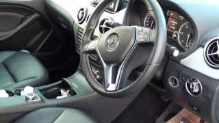 Mercedes B Class W246 Diagnostic Port Location Video [upl. by Hulen]