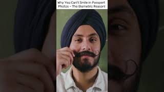 Why No Smiling in Passport Photos 🔍💳 shorts trending youtubeshorts viralvideo facts [upl. by Mckenzie]