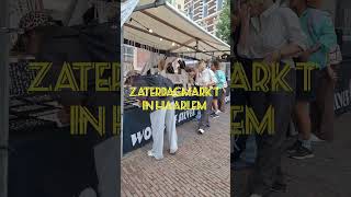 Saturdays market in Haarlem Noord Holland explore travel netherlands europe holland [upl. by Simmons93]