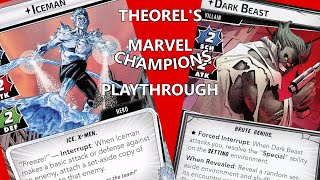 Champions Playthrough 76 Iceman vs Dark Beast [upl. by Casar]