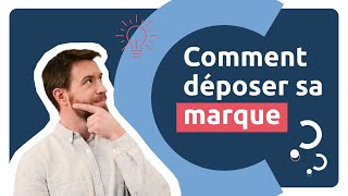 Comment déposer sa marque sur le site de l’INPI [upl. by Trovillion]