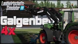 LS22 GALGENBERG 4FachMAP  Placeable GE Tutorial  Bale Storage [upl. by Nagiem]