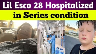 lil esco 28  lil esco hospitalized  lil esco hospital news  lil esco news  lil esco now [upl. by Adalia]