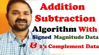 Addition and Subtraction with Signed Magnitude Data and 2s Complement Data In Computer Organization [upl. by Imak325]