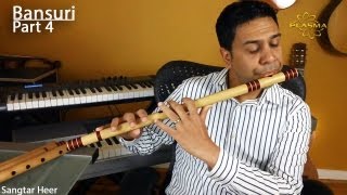 Learn to Play Bansuri  Part 4  Playing Scales with Key Change  Theory [upl. by Namhar599]