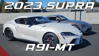 2023 Toyota Supra A91MT Manual Overview [upl. by Urbana]