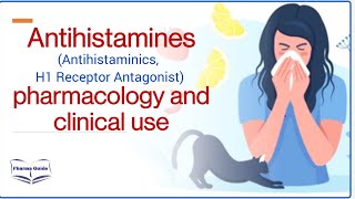 Antihistaminics ll Antihistamines ll H1 Receptor Antagonist pharmacology and clinical uses [upl. by Annaiel]