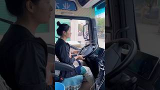 female truck driving shorts subscribe newsong djgan tractor jcb trending ytshorts foryou [upl. by Kobi]