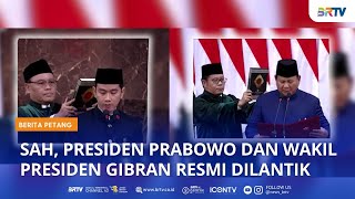 MOMEN PELANTIKAN PRESIDEN DAN WAKIL PRESIDEN TERPILIH [upl. by Neirod]