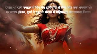 महिषासुर  कैसे माँ शेरावाली ने किया महिषासुर का वध  महिषासुर वध  Mahishasura  Maa [upl. by Coney963]