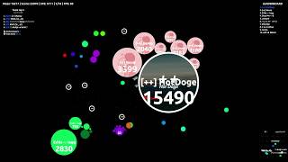 Agario  Kenny and Hot Doge  Takeover 9 [upl. by Sisenej]