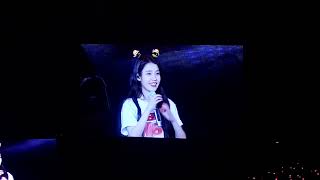 Maenas singing Good Day for IU 💜  HEREH in Manila [upl. by Yursa827]