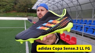 Kopačky do 100€ adidas Copa Sense3 Laceless FG unboxing [upl. by Dupre168]