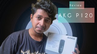 AKG P120 Condenser MicUnboxing ampReview [upl. by Enylecoj204]