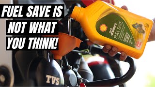 SHELL ADVANCE FUEL SAVE IN BS6 TVS APACHE RTR 160 4V INCREASE MILEAGE BY 10W 30 SYNTHETIC ENGINE OIL [upl. by Aztilay23]