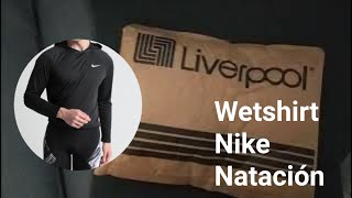 Unboxing Liverpool Click and Collect WetShirt Nike Playera Natación [upl. by Pembrook552]