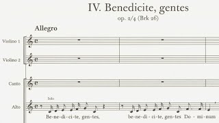 Jan Josef Ignác Brentner  Benedicite gentes [upl. by Yelich]