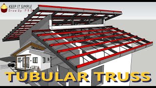 Tubular Truss  Clerestory Roof [upl. by Meesan]