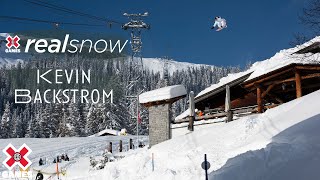 Kevin Backstrom REAL SNOW 2021  World of X Games [upl. by Bryon824]