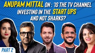 Shark Tank India  Are Anupam Mittal and Ashneer Grover friends [upl. by Ueihtam]