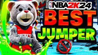 HOW TO MAKE EVERY SHOT in NBA 2K24  BEST JUMPSHOT SETTINGS TIPS amp TRICKS [upl. by Warwick]