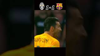 Juventus VS Barcelona 🔥 Messi x Neymar x Suarez UCL Final 2015 youtubeshorts shorts football [upl. by Pavel475]