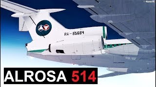 Fallo total en vuelo  Alrosa Air 514 Reconstrucción [upl. by Aihseuqal214]