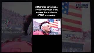 AFC Championship National Anthem [upl. by De Witt]