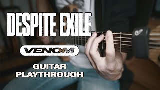 Despite Exile  Venom Guitar Playthrough [upl. by Priscilla560]