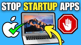 How To Stop Apps From Automatically Opening on Startup Macbook [upl. by Marutani]