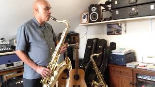 Twelfth Of Never  Johnny Mathis  Cover on Tenor Sax [upl. by Rosaline]