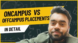 ONCAMPUS VS OFFCAMPUS PLACEMENTS  PRIVATE COLLEGES [upl. by Elizabeth82]