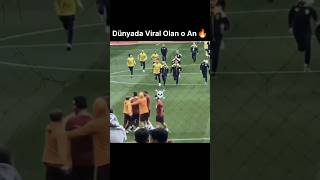 Dünyada Viral Olan Fenerbahçe ve Galatasaray Atışması 🔥 futbol [upl. by Eleph676]